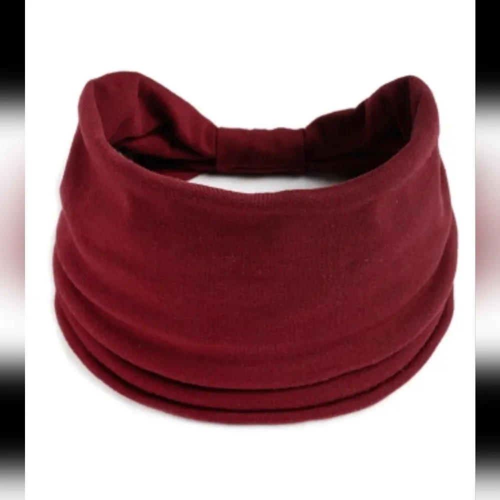 Deep Color Knitted Sports Headband
